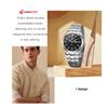 GHAXIGO, fabricante de relojes suizos, venta al por mayor, relojes de cuarzo con doble calendario, relojes para hombre.