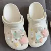 Nuevos Accesorios Decorativos para Zuecos Marinos Perla Oceánica: Estrellas de Mar y Conchas Accesorios Decorativos Desmontables para la Superficie del Zapato y Hebillas para Zapatos