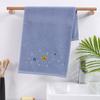 Toalla Gaoyang Clase A Algodón Puro Color Liso Bordado Hogar Algodón Puro Absorbente Toalla Facial Toalla Regalo Caja de Regalo Personalizada