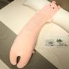 Almohada larga de pierna curva animal caricatura raya niña juguete de peluche regalo almohada para dormir almohada para dormir mayoreo