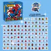 100 Hojas/Caja Pegatinas de Caja de Dibujos Animados 2D de Anime Japonés Pegatinas de Avatar 3D de Celebridades Hombres Guapos y Mujeres Hermosas