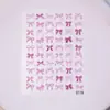 Promoção Quente Borboleta Rosa Adesivos 3D para Unhas 5D Embossados Capa de Celular Diário Adesivos de Unha Acessórios DIY