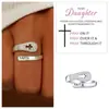 Venta caliente transfronteriza FAITH anillo de cruz de fe con diamantes anillo de pulsera de circón de personalidad europea y americana outlet de fábrica