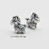 Accesorios de Plata Pura 999 Caballo del Zodiaco Caballo Mecedora Unicornio Colgante de Enriquecerse Pronto Pulsera de Cuerda Trenzada DIY Accesorios de Joyería