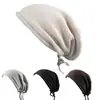 Comercio exterior de AliExpress nuevo gorro de punto con cordón y encaje para hombre y mujer de otoño e invierno gorro de hip-hop