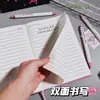 Caderno Gatinho Rosa Estilo Ins Estilo Japonês Bonito Coração de Menina Diário de Estudante Livro de Contas Capa de Couro