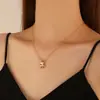 Collar con colgante de rana creativo de estilo transfronterizo. Venta caliente europea y americana. Collar con un lindo animal de moda. AliExpress.