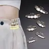 Hebilla de cintura para pantalones, cambio de cintura, pequeño artefacto, pasador de cintura para pantalones, hebilla de broche antiluz fija para pantalones, hebilla de ajuste de falda