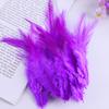 Directo de fábrica diy hecho a mano color pluma pluma de pollo Artesanías accesorios de plumas decorativas accesorios de ropa