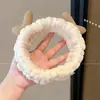 Nuevo pasador de pelo alto peculiar 2026, diadema de maquillaje estilo coreano otoño/invierno, diadema divertida de felpa, accesorio versátil para el cabello para mujeres