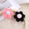 Accesorios Pequeños de Flor de Peluche Estilo Coreano, Broche de Flor, Accesorios para el Cabello, Ropa, Zapatos y Calcetines, Bolsa de Recuerdo, Accesorios Decorativos