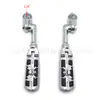 Abrazadera Universal para Tubo de 1-1/4 pulgadas Accesorios de Modificación para Motocicleta Estilo Retro Pedal Plegable