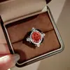 Joyería vintage de segunda mano, anillo de piedra Fanta, anillo retro art déco francés de ágata negra con piedra preciosa de color antiguo para mujer