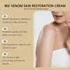 Crema para el Cuidado de la Piel con Veneno de Abeja Nutritiva Limpiadora Fórmula Herbal Suave Hidratante Corporal Suavizante Cuidado Rejuvenecedor