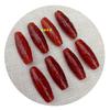 Cuentas de ágata del Tíbet Palíndromos del Tíbet Lezi Xiangyun Ágata rojo viejo Cuentas desgastadas Accesorios de cuentas Cuentas