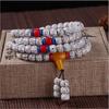 Collar Pulsera de Imitación Xingyue Bodhi 108 Cuentas de Buda Pulsera de Imitación de Cera de Abeja Enero Lunar Accesorios para Hombre Multicapa