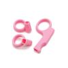Anel de Aprendizagem para Hashi Infantil para Auxiliar a Comer, Conjunto de Anéis de Silicone, Protetor de Dedo Anelar Grande
