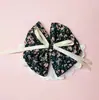 Collar para Mascotas con Lazo Grande Floral Vintage al por Mayor Babero Decorativo con Adorno de Encaje para Gatos y Perros