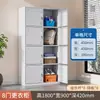 Casillero de una puerta Gabinete metálico Dormitorio con cerradura Gabinete de almacenamiento para empleados Casillero de acero Vestuario Armario de oficina sencillo