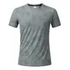 Camiseta de Manga Corta con Cuello Redondo para Hombre, Nuevo Diseño Transfronterizo de Comercio Exterior 2026, Ropa de Verano para Fitness, Running, Transpirable, Secado Rápido
