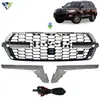 Adecuado para Land Cruiser Lc200 2016+ con Parrilla Frontal Estilo Letras LED