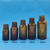 5ml10ml15ml20ml30ml Botella de Cepillo para el Cabello de Plástico Cepillo de Cinturón de Vidrio Botella de Muestra Pequeña Esencia para Verrugas Embotellada