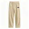 Pantalones rectos de pana para hombre para otoño e invierno, pantalones casuales vintage de pana, pantalones de pana holgados y versátiles en stock