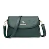 Bolso de Exportación Transfronteriza para Mujer 2024 Nuevo Bolso de Hombro de Cuero Suave en Relieve Bolso Cruzado para Mujeres de Mediana Edad Venta al por Mayor para Madres