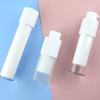 15/30/50ml Redondo Quadrado Fosco Tampa Rotativa Garrafa a Vácuo Essência Cosmética Emulsão Pressão Cosmética Garrafa Vazia