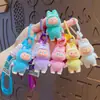 Chaveiro Criativo de Dente de Desenho Animado Aveludado Pingente de Mochila Fofo para Casal Chaveiro Pequeno Pingente