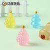 Árvore de Natal Criativa Luminosa Colorida Transfronteiriça Paisagismo Decorações DIY Acessórios Saco Surpresa Enfeites Pequenos para Mesa de Carro