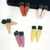 Acessórios de Cenoura de Tecido, Acessórios de Cabelo para Crianças, Sapatos e Meias, Materiais Artesanais Semiacabados, Suprimentos e Acessórios para Animais de Estimação