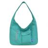 Bolso bandolera sencillo portátil de color sólido de lona 2023 Primavera y Verano Nueva Moda Popular de Este Año Bolso Casual Fresco para Mujer