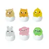 Paisagem Micro Transfronteiriça Criativa Animais Quebra-Casca que Brilham no Escuro Figuras Decoração DIY Acessórios Pendentes Mini Enfeites de Mesa