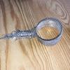Pulseira aberta de metal com franjas longas exageradas e strass para mulheres, joia pulseira clássica com diamantes incrustados, de marca grande europeia e americana