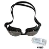 Equipo y Suministros de Grado Profesional, Gafas de Natación, Gafas de Natación Electroplateadas Transfronterizas, Impermeables y Antivaho, Ventas Directas de Fábrica, Gafas de Natación Antivaho para Adultos
