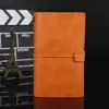 Correa para Portátil de Negocios Bloc de Notas Cuero Suave Retro Libro de Registro de Reuniones de Empresa Espesado Libro de Hojas Sueltas Desmontable