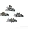 Presilha de Cabelo Laço com Strass Estilo Coreano, Presilha Lateral Bico de Pato, Presilha de Cabelo para Franja de Alta Qualidade, Mini Presilha para Franja Atacado
