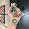 Pingente Chaveiro Sapo Coroa Fofo Pendente para Carro Decoração Pingente de Bolsa Coração de Menina para Presente de Namorada