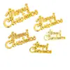 Feliz Navidad Letreros de Cartas en Inglés Decoración Navideña Regalos Adornos para el Árbol de Navidad