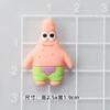 Grande Dos Desenhos Animados Bob Esponja Calça Quadrada Haipai Star diy Acessórios Do Telefone Móvel Caso Copo Armazenamento Caixa Material Patch Material