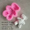 Molde de silicona con forma de oso de dibujos animados, molde para mousse de chocolate, molde para jabón epoxi hecho a mano