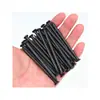 Clavos Negros, Clavos para Pared, Clavos Especiales para Cemento, Clavos de Acero, Clavos de Hierro para Carpintería, Clavos para Colgar Cuadros, Extra Duros, Extra Largos 34567810 cm