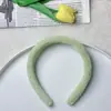 Acessórios de Cabelo Simples para Outono e Inverno Argola de Cabelo de Pelo de Mao Colorida Grampo Fofo Tiara Grampo de Cabelo de Pelúcia Coração de Menina Grampo Versátil