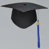 Chapéu de formatura masculino e feminino chapéu de estudante mestre Doutor tutor chapéu de copa reta chapéu de diretor adulto Chapéu de Copa