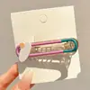 Pinza para el pelo de pez de dibujos animados para niñas, Pasador de alta gama, Pinza lateral colorida dulce y linda para bebés, Accesorio para el pelo