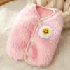 Ropa Nueva para Mascotas para Otoño e Invierno, Ropa para Cachorros con Orejas Tridimensionales, Ropa Caliente Forrada de Lana para Gatos en Otoño