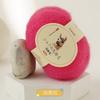 Angela África cavalo bebê mar linha fina cachecol xale de pelúcia tecido à mão linha de suéter linha de caxemira 25g