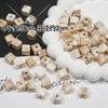 Cuentas de bambú imitación concha al por mayor, cuentas de resina de calabaza floreciente, cuentas sueltas para pulsera hecha a mano DIY, material para pulsera