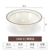 Tigela de melamina para ramen tigela especial de macarrão de arroz para loja de macarrão tigela de wonton tigela de sopa tigela grande para malatang tigela de porcelana com tampa de chifre
